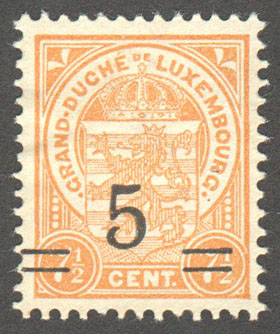 Luxembourg Scott 116 Mint - Click Image to Close